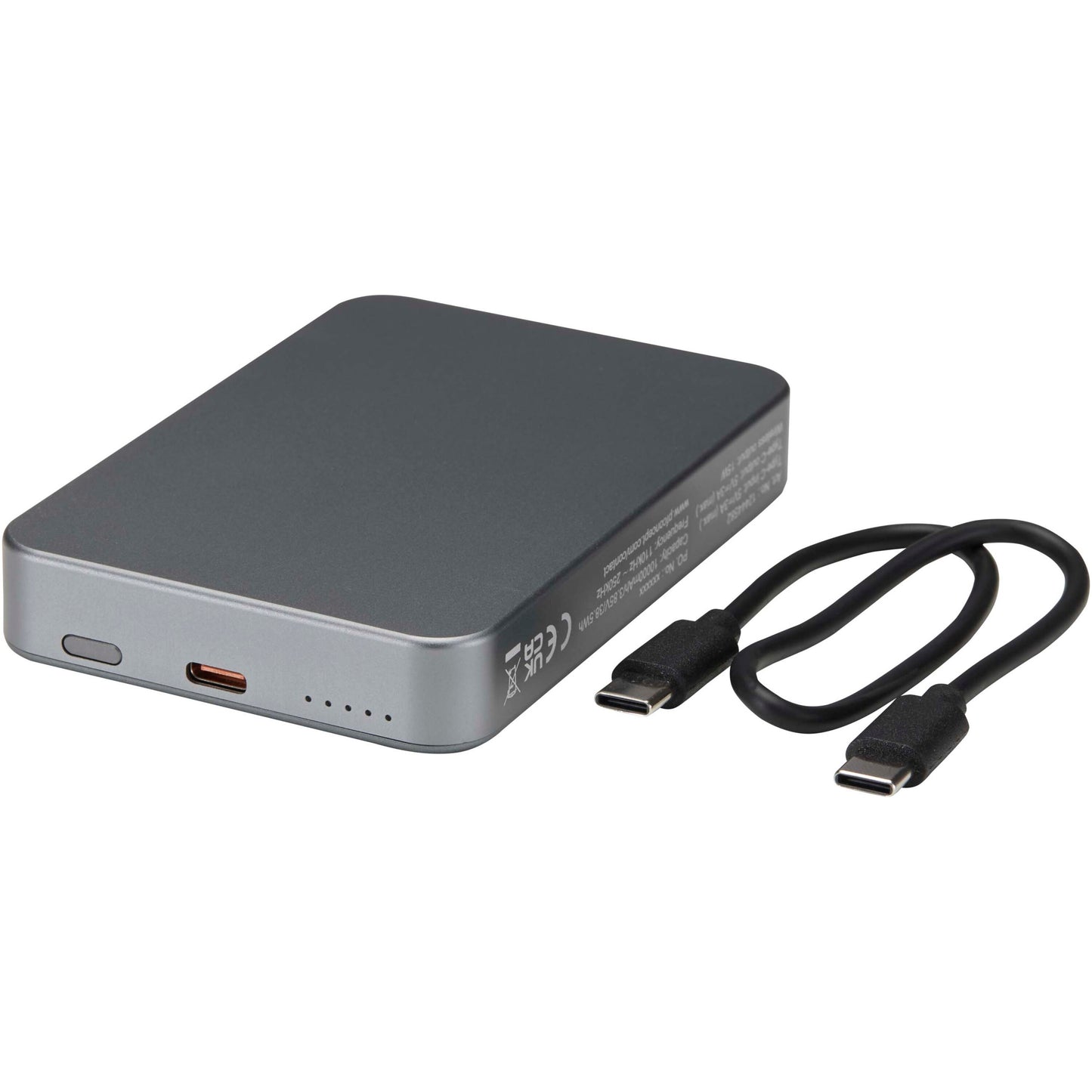 Avis 10 000 mAh magnetisk powerbank i RCS-återvunnet aluminium