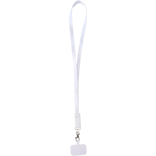 Franz logoband för smartphone av återvunnen plast med inbyggd datasynkroniseringskabel och 65 W snabbladdande 5-i-1-kabel