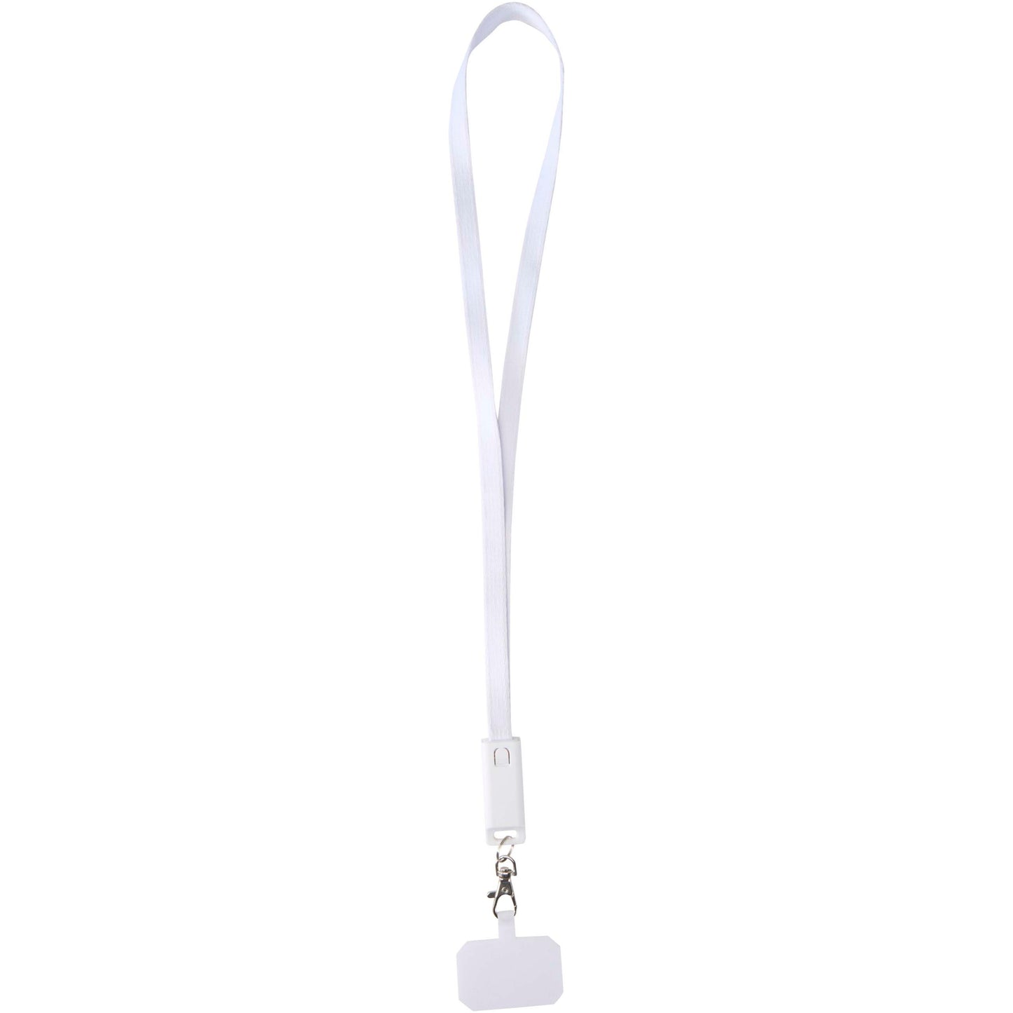 Franz logoband för smartphone av återvunnen plast med inbyggd datasynkroniseringskabel och 65 W snabbladdande 5-i-1-kabel