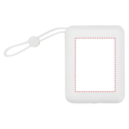 Acrux 10 000 mAh 35 W powerbank för surfplattor med inbyggd Type-C-kabel – tillverkad av återvunnen plast