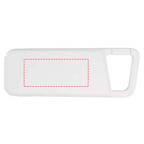 Alkes 5 000 mAh 12 W vattenbeständig powerbank av återvunnen plast med karbinhake