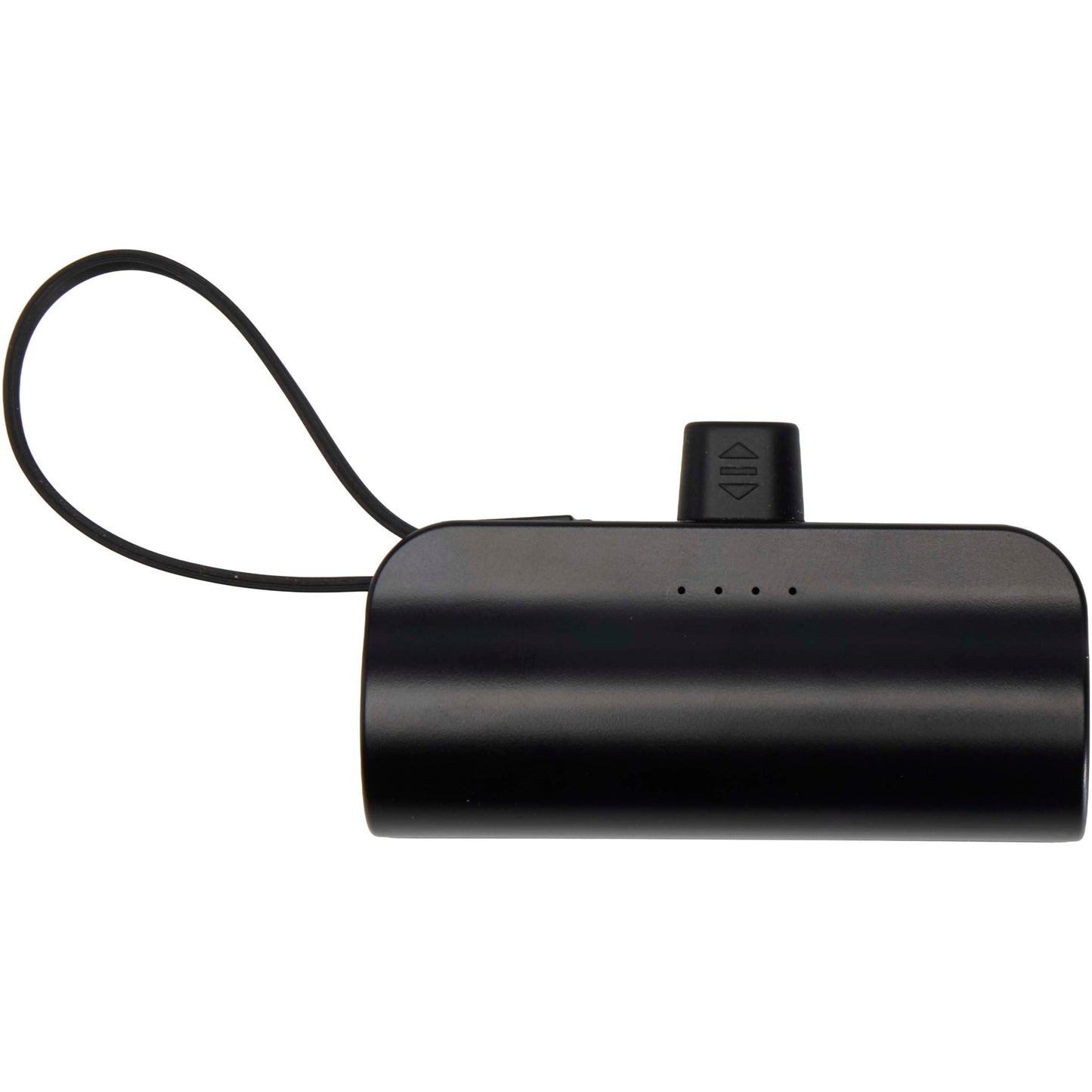 Alnair 5 000 mAh 10 W Type-C powerbank av återvunnen plast med inbyggt flipstativ och 2-i-1-kabel