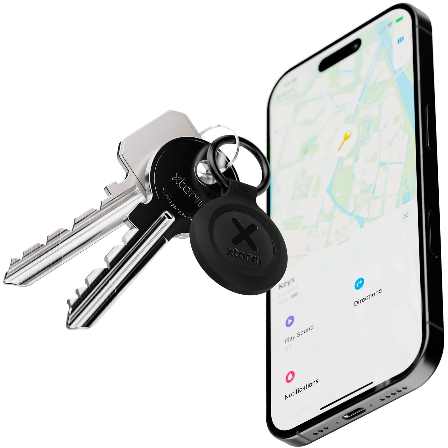 Xtorm XTAG2GA 3-pack vattentålig tracker