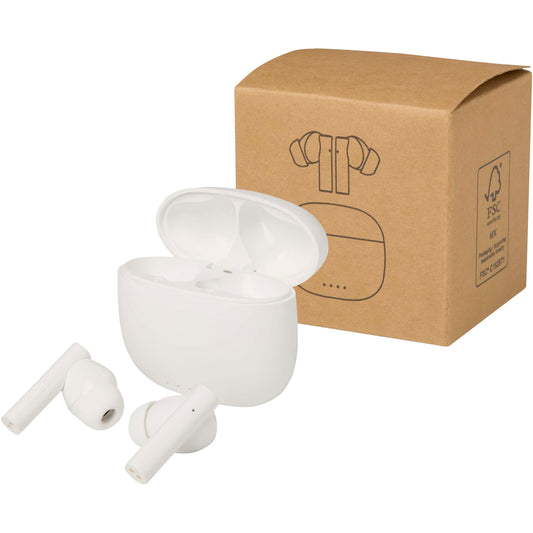 Alterf True Wireless Bluetooth®-öronsnäckor av återvunnen plast med öronproppar av silikon