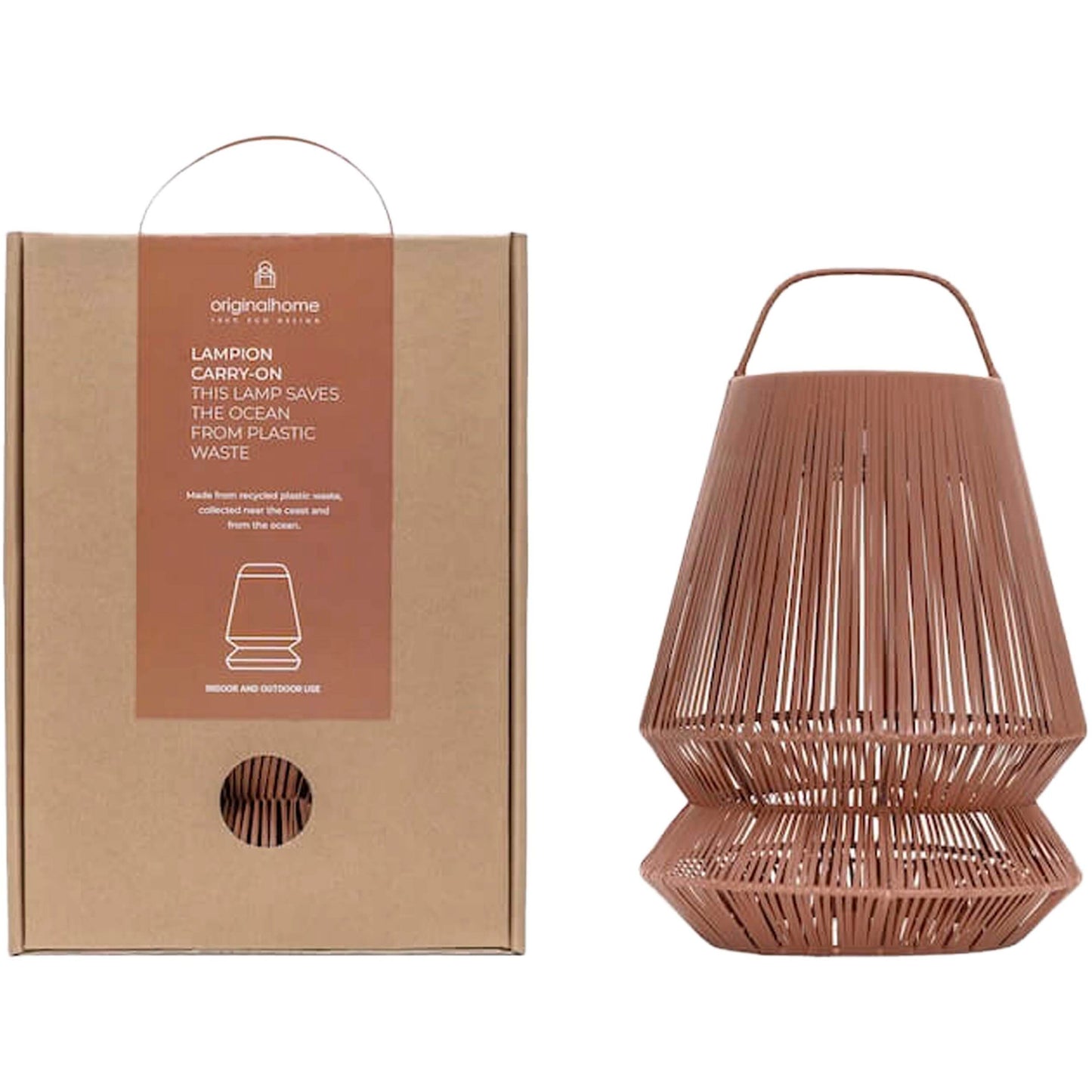 Originalhome Lampion återvunnen bärbar lampskärm