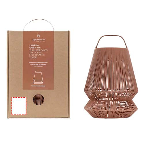 Originalhome Lampion återvunnen bärbar lampskärm