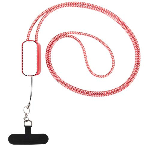 Anser logoband för smartphone av återvunnen plast med inbyggd 5-i-1-kabel på 27 W