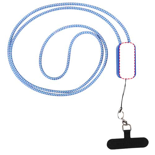 Anser logoband för smartphone av återvunnen plast med inbyggd 5-i-1-kabel på 27 W