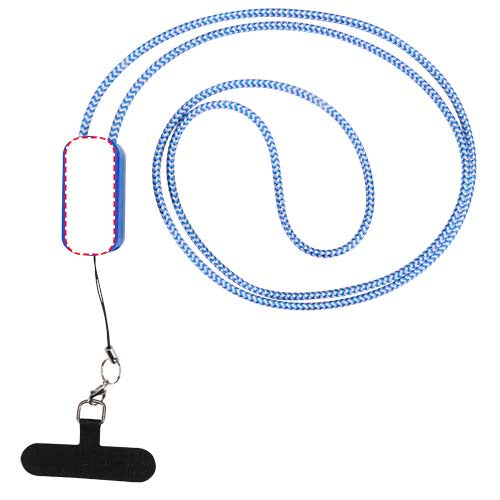 Anser logoband för smartphone av återvunnen plast med inbyggd 5-i-1-kabel på 27 W