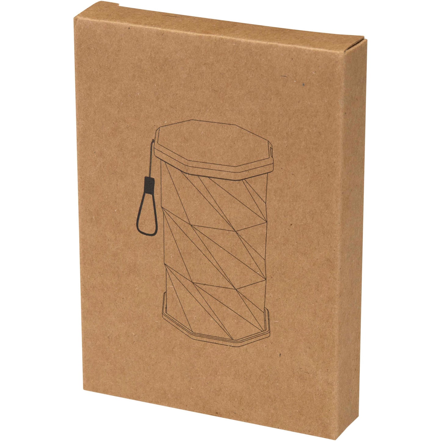 Celestia hopfällbar bordslampa i återvunnen plast