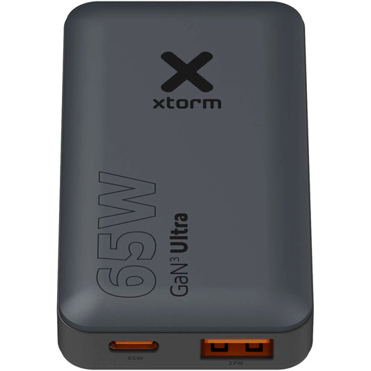 Xtorm 65 W snabbladdare set med kabel och resefodral för resor