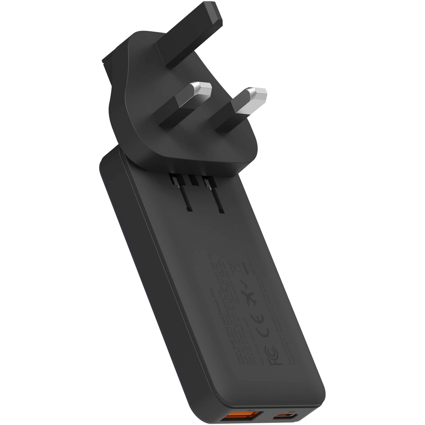 Xtorm 65 W snabbladdare set med kabel och resefodral för resor