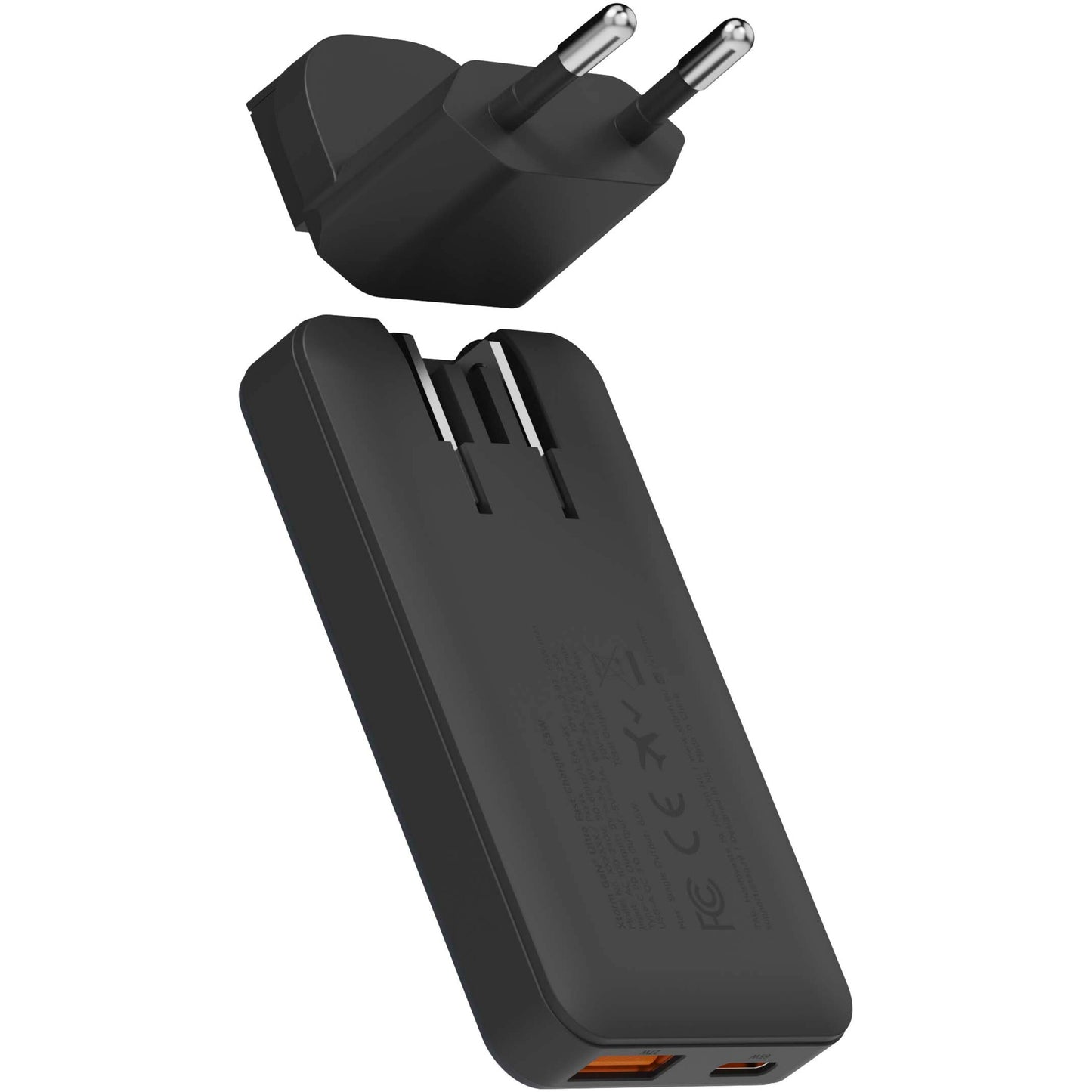 Xtorm 65 W snabbladdare set med kabel och resefodral för resor