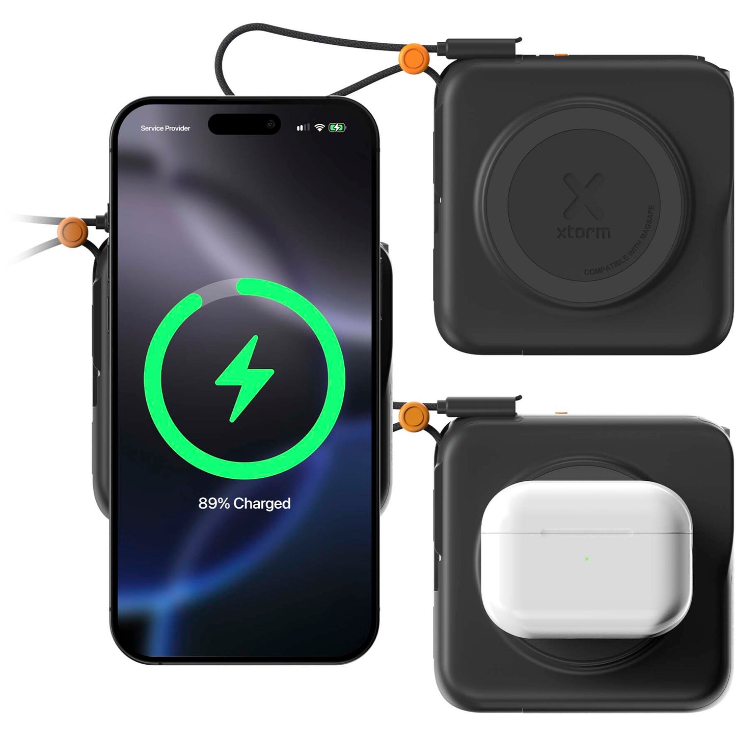 Xtorm TravelPro 30 W 3-i-1-reseladdare på 10 000 mAh