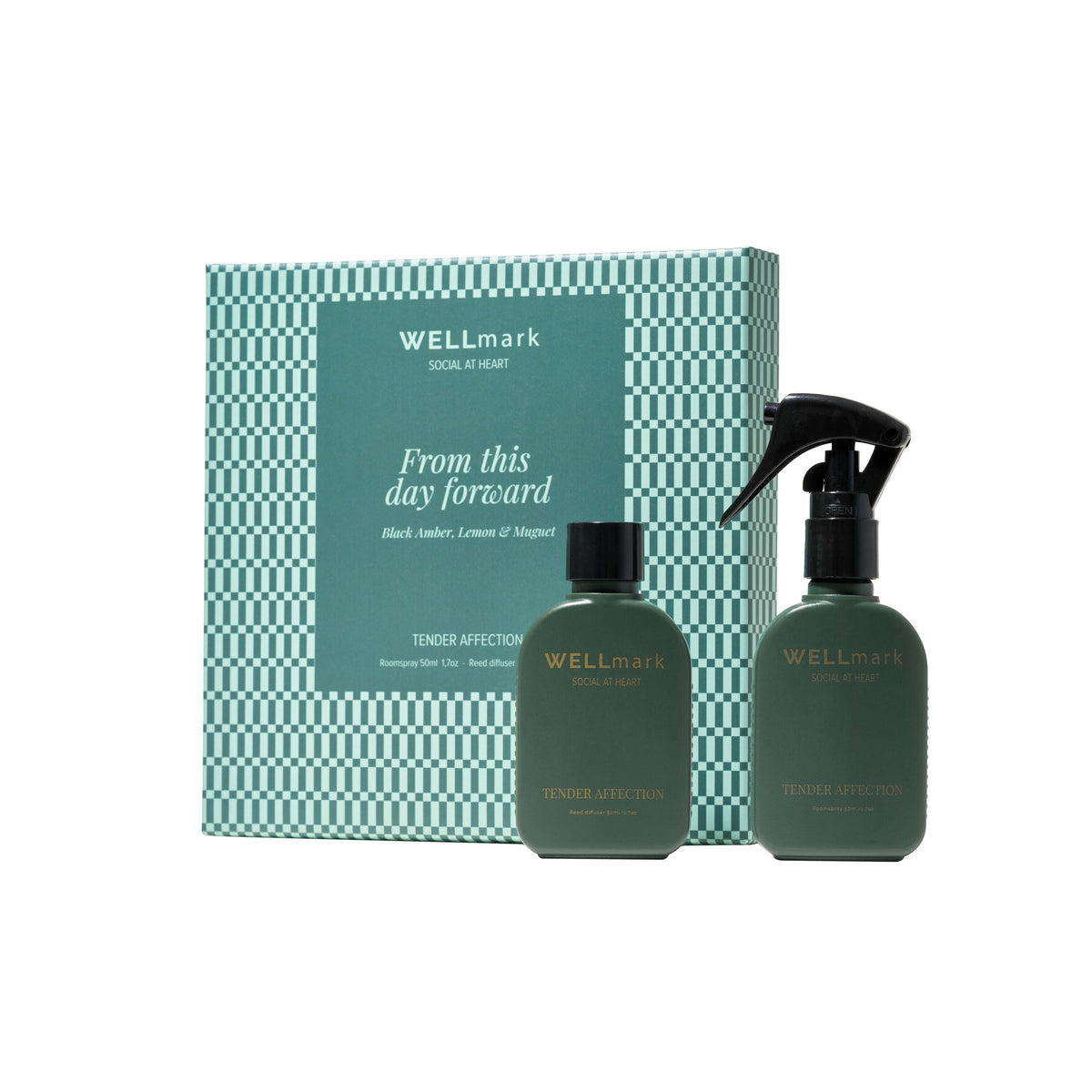 Wellmark Tender Affection 50 ml rumsspray och 50 ml doftspridare