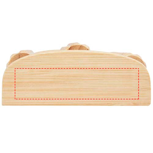 Venis fotmassageapparat av bambu