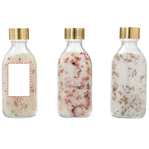 Wellmark Just Relax 3-delad presentförpackning med badsalt, 200 ml
