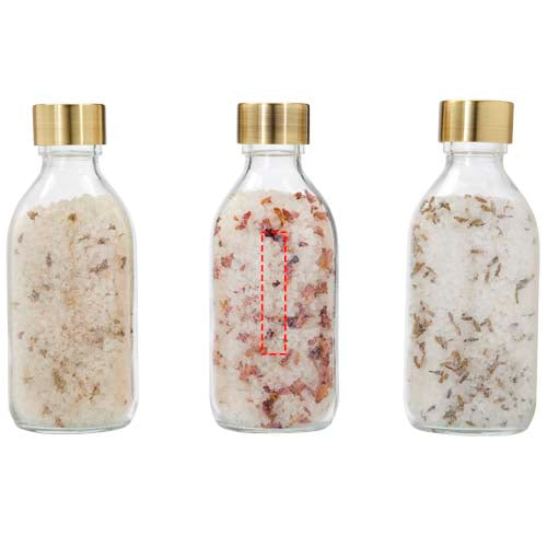 Wellmark Just Relax 3-delad presentförpackning med badsalt, 200 ml