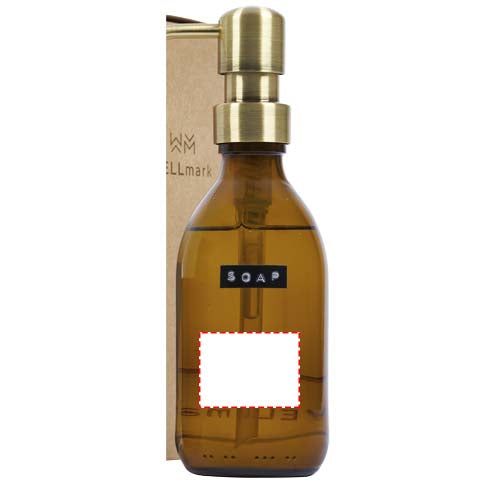 Wellmark Discovery 200 ml handtvål med pump och 150 g doftljus – bambudoft