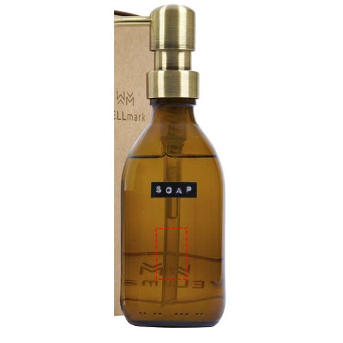 Wellmark Discovery 200 ml handtvål med pump och 150 g doftljus – bambudoft
