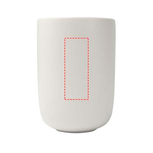 Male 350 ml keramikmuggar – set om två med matt finish