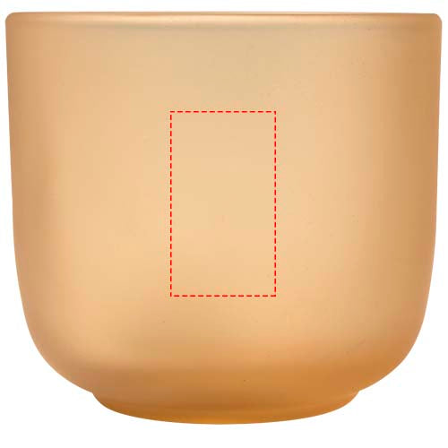 Male 200 ml glasmuggar – set om två med matt finish