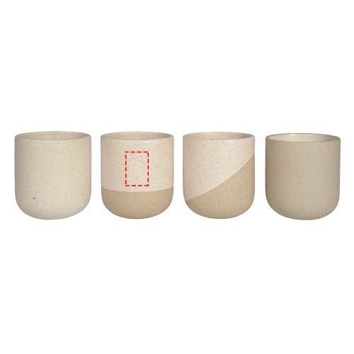 Originalhome Reclay 350 ml set med muggar för te och matcha