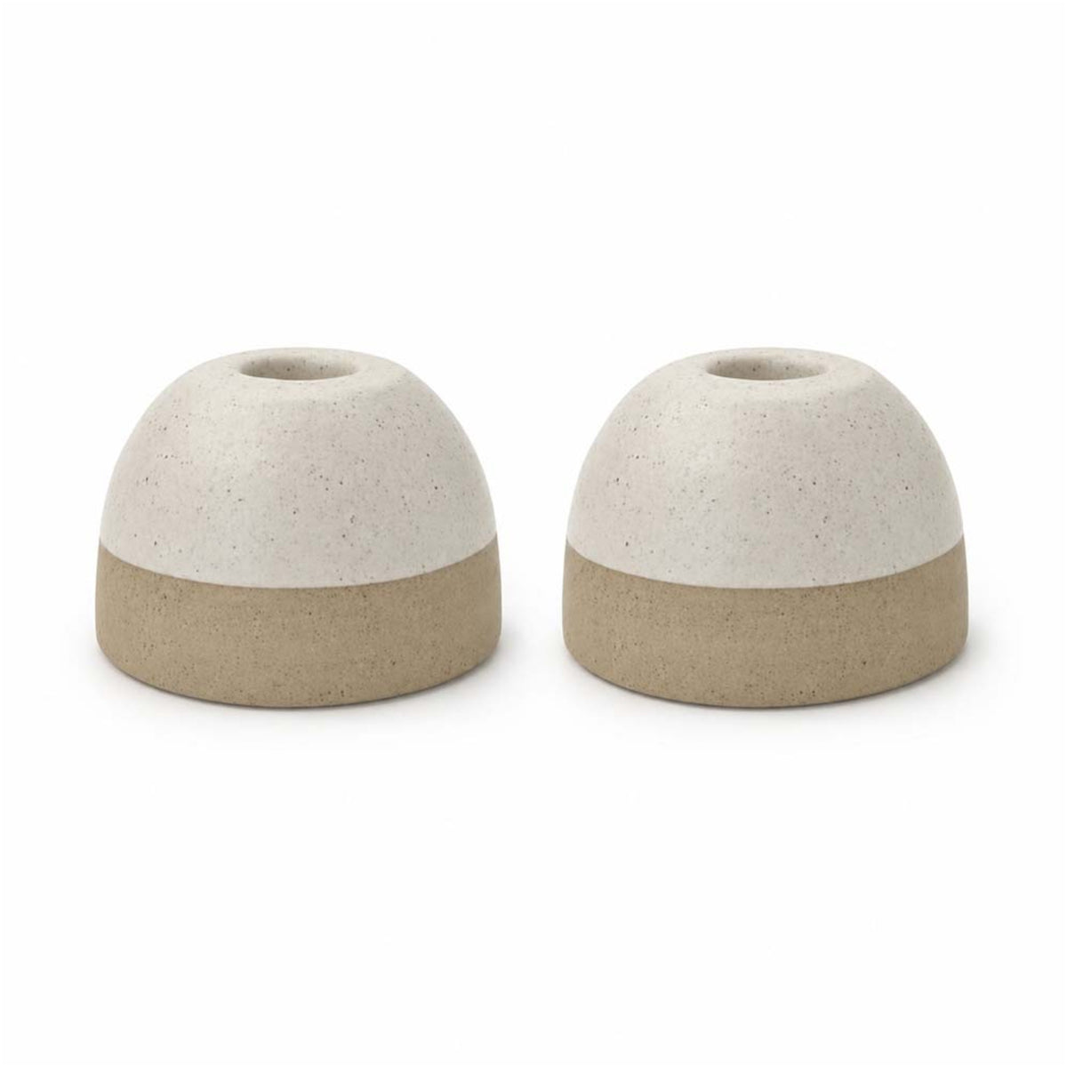 Originalhome ReClay set med ljusstakar