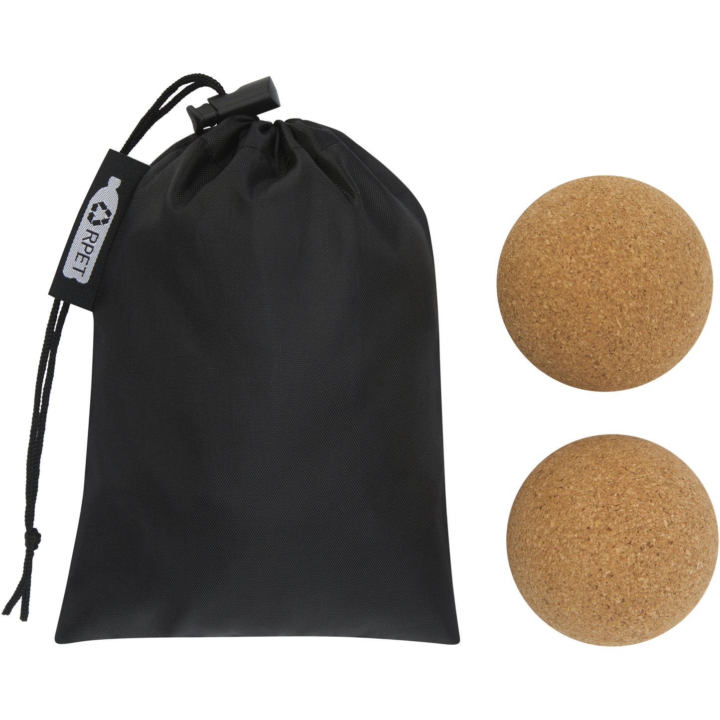 Trikona yogabollar av kork (2st)