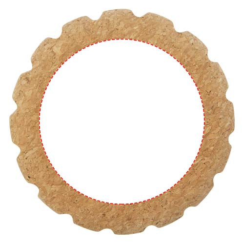 Trikona yogarulle av kork