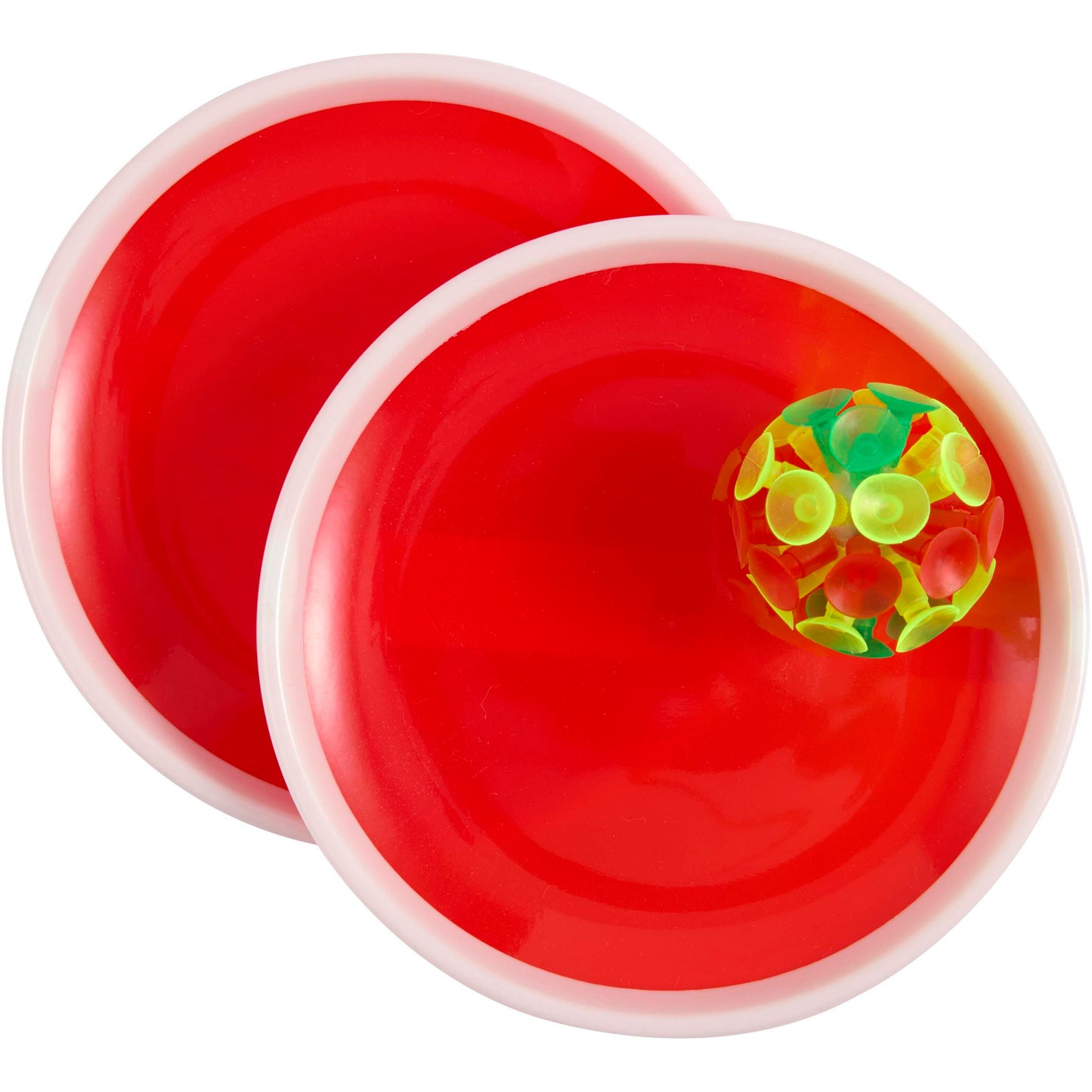 Flicka fånga-och-kasta-bollspel