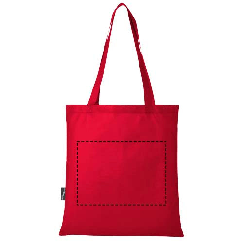 Zeus tygväska av GRS-återvunnen non-woven 6 liter
