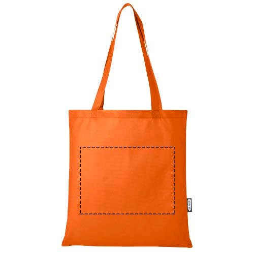 Zeus tygväska av GRS-återvunnen non-woven 6 liter