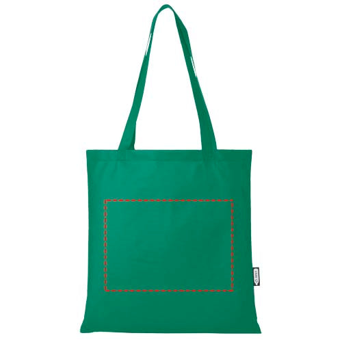 Zeus tygväska av GRS-återvunnen non-woven 6 liter