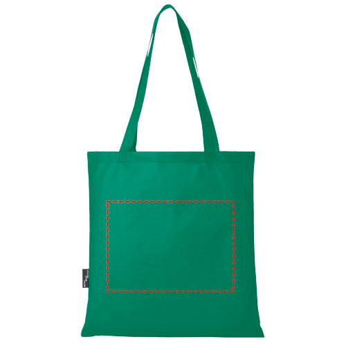 Zeus tygväska av GRS-återvunnen non-woven 6 liter