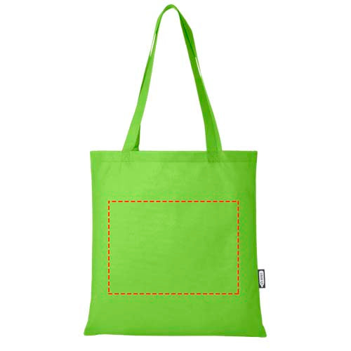 Zeus tygväska av GRS-återvunnen non-woven 6 liter