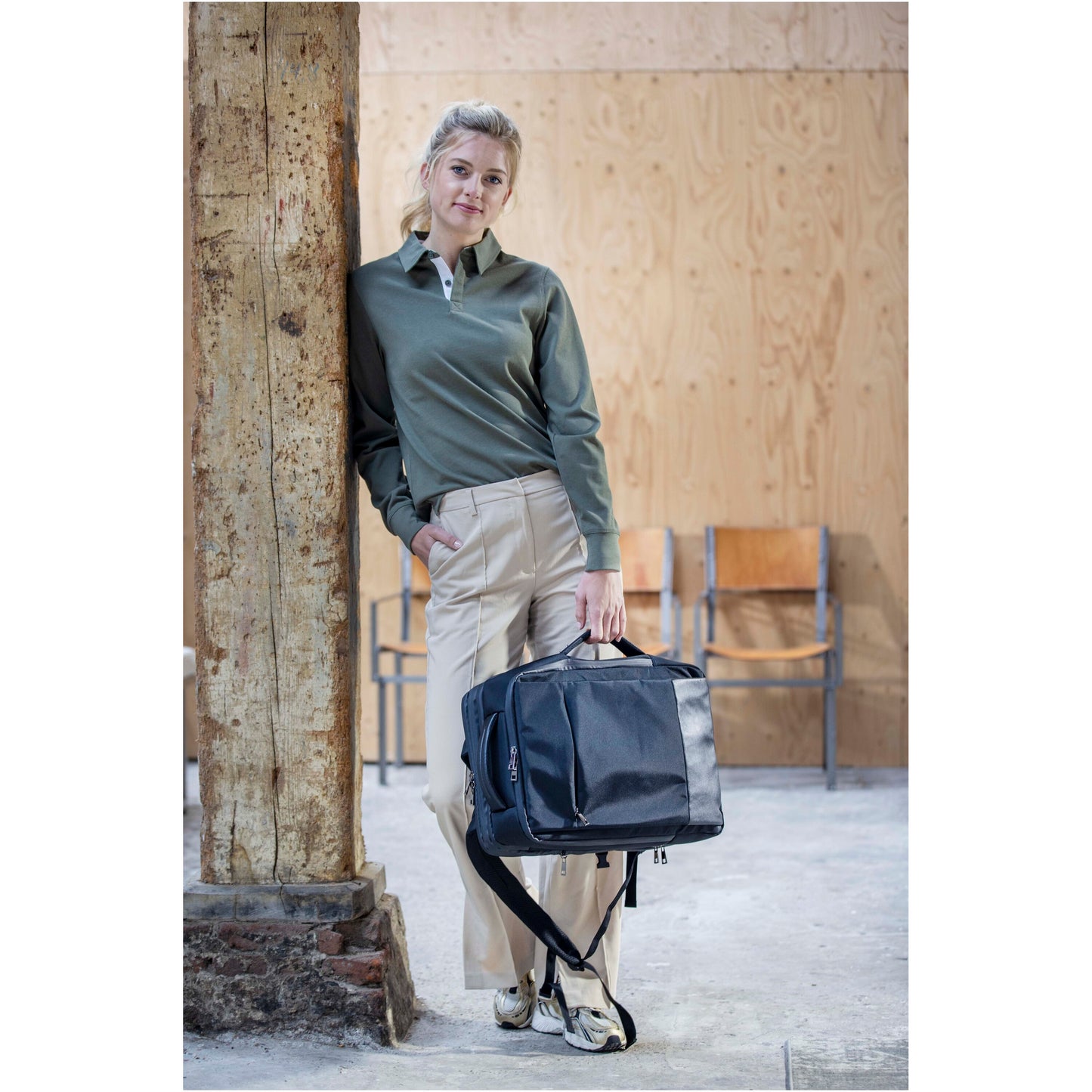 Expedition Pro 17-tums expanderbar laptopväska av återvunnet GRS-material, 35 l