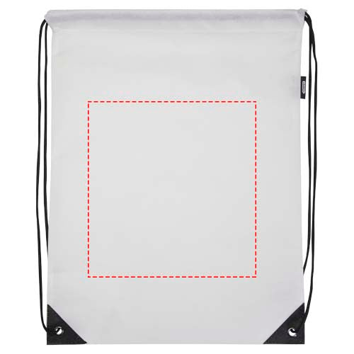 Evergreen gympapåse i Non Woven av GRS-återvunnet material, 5L