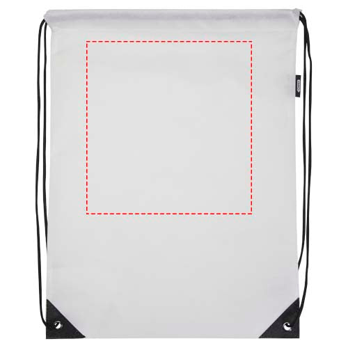 Evergreen gympapåse i Non Woven av GRS-återvunnet material, 5L