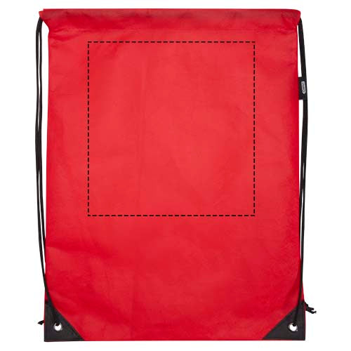 Evergreen gympapåse i Non Woven av GRS-återvunnet material, 5L