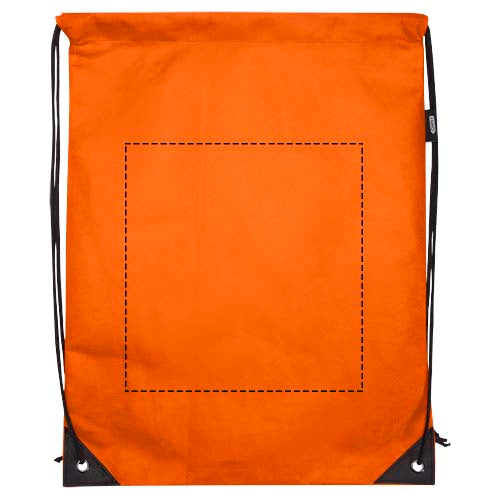 Evergreen gympapåse i Non Woven av GRS-återvunnet material, 5L