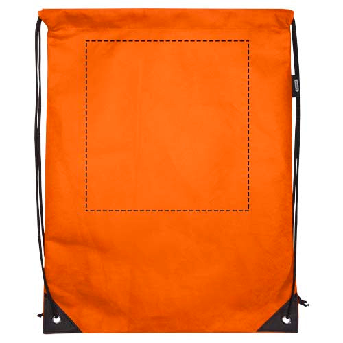 Evergreen gympapåse i Non Woven av GRS-återvunnet material, 5L