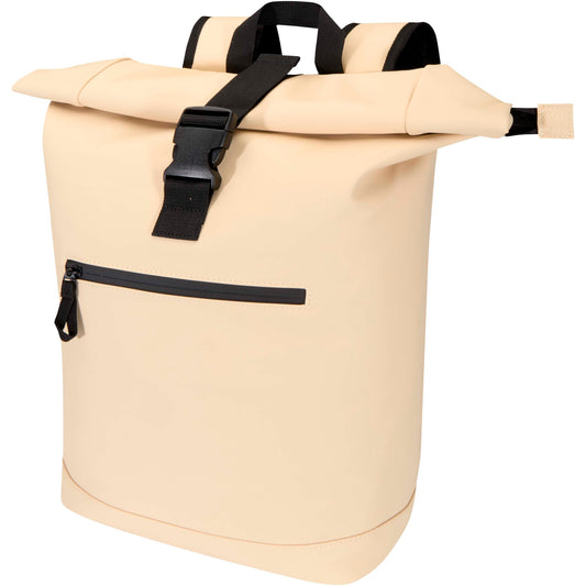 Resi Plus 15" ryggsäck med rulltopp av GRS-återvunnet material, 18 l