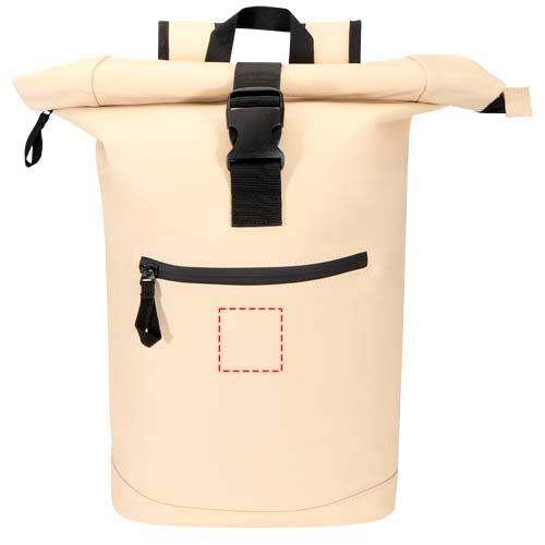 Resi Plus 15" ryggsäck med rulltopp av GRS-återvunnet material, 18 l