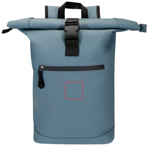 Resi Plus 15" ryggsäck med rulltopp av GRS-återvunnet material, 18 l