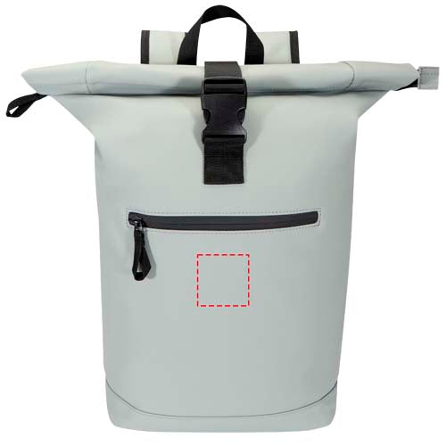 Resi Plus 15" ryggsäck med rulltopp av GRS-återvunnet material, 18 l