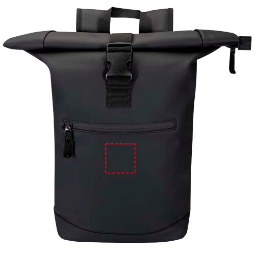Resi Plus 15" ryggsäck med rulltopp av GRS-återvunnet material, 18 l
