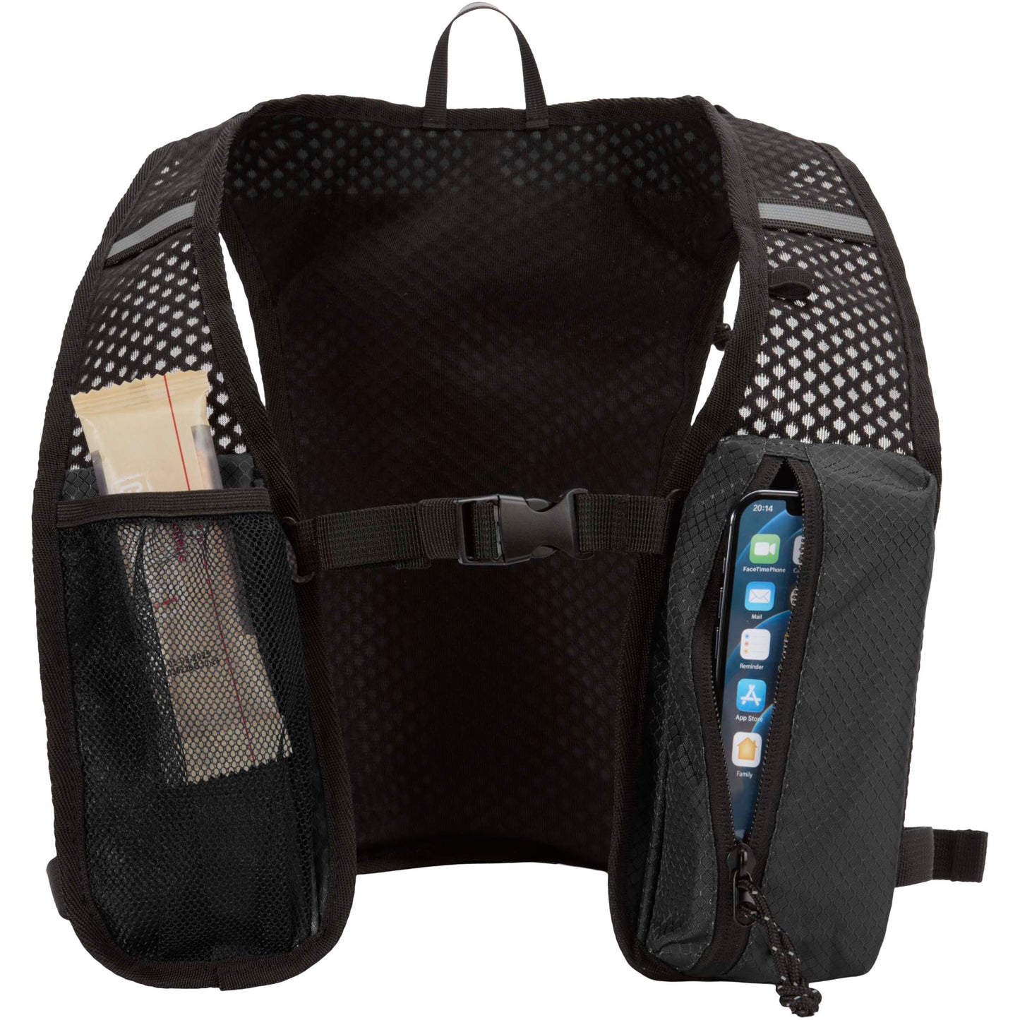 Nomad löparväst med vätskepaket av GRS-återvunnet material 5 l