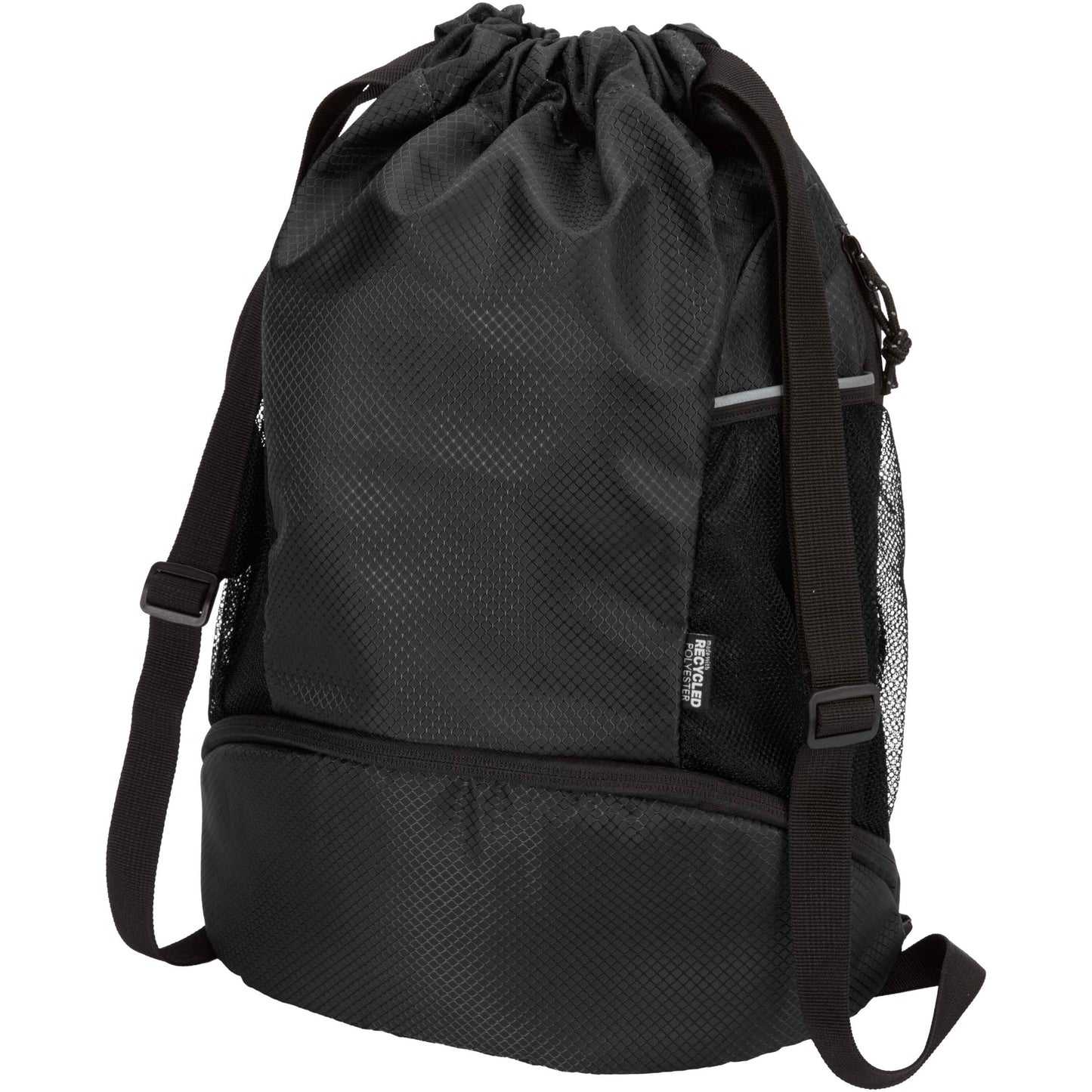 Nomad sportväska med dragsko och bottenfack av GRS-återvunnet material 18 l