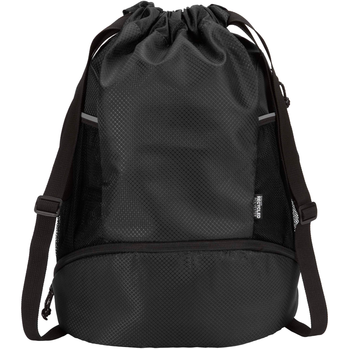 Nomad sportväska med dragsko och bottenfack av GRS-återvunnet material 18 l